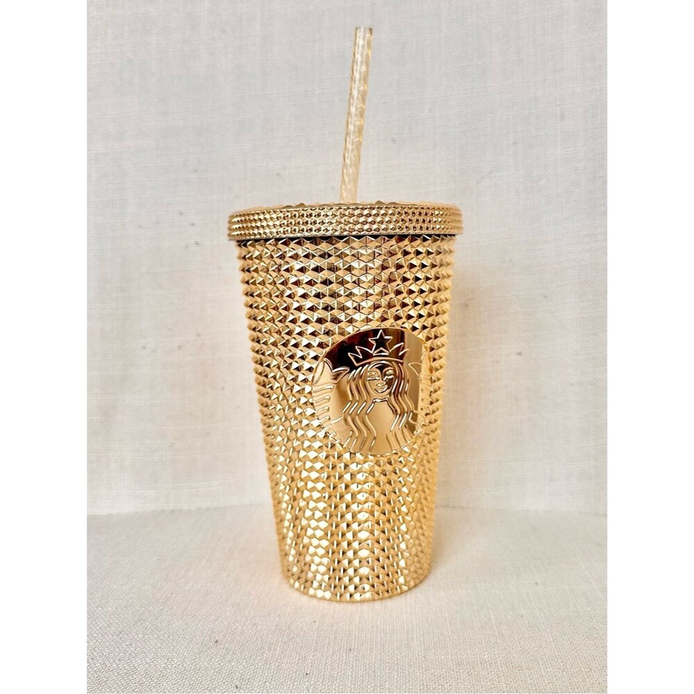 Starbucks Starbucks Gold Studded Tumbler 16oz